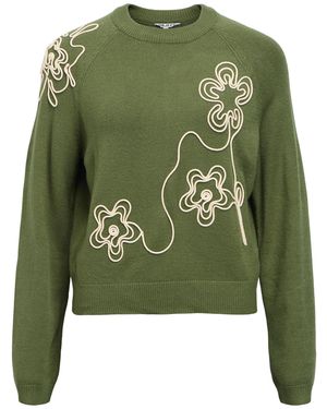Object Pullover Objlaney Rubin - Grün