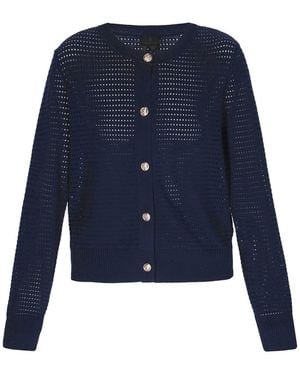 DreiMaster Klassik Cardigan - Blau