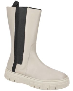 Geox Boots Isotte Schaft Stiefel Nappa D26Tzf - Weiß