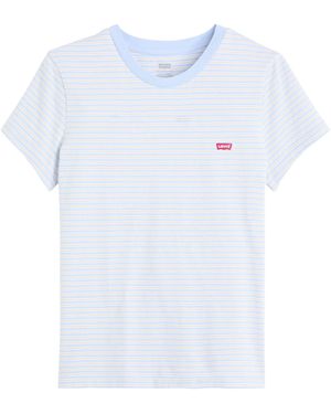 Levi's Levi's® T-Shirt The perfect Tee mit kleiner Logo-Stickerei - Weiß