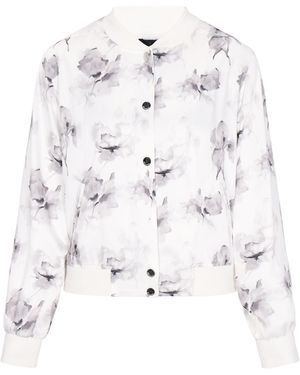 DreiMaster Klassik Sweatjacke - Weiß