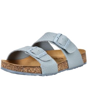 Haflinger Pantolette - Blau