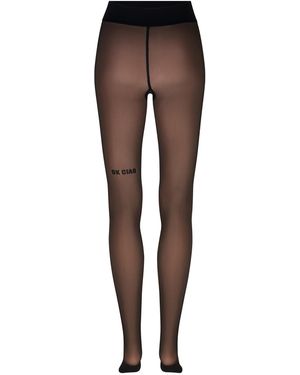 Nur die Feinstrumpfhose Warm & Transparent Robust 80 Den - Braun