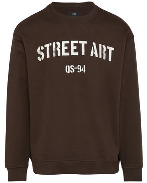 QS Sweatshirt - Braun