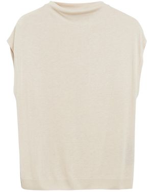 Comma, T-Shirt - Weiß