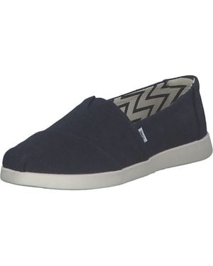 TOMS Slipper Alpargata - Blau