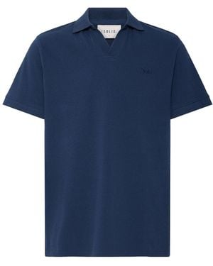 Solid Poloshirt Sdbetova - Blau