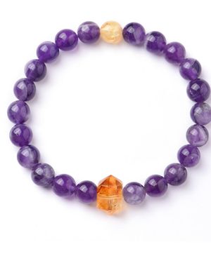 MayTree Armband Armband Violetter Kosmos - Lila