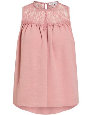 Vila Blusentop Virella - Pink