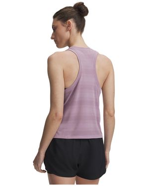 Under Armour Sporttop Velociti - Lila