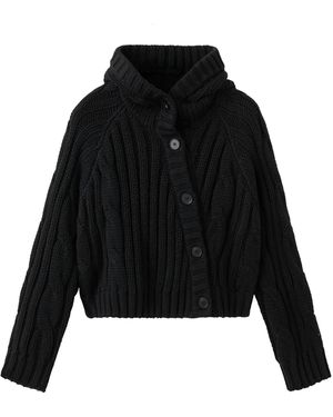 Mango Strickjacke Erivo - Schwarz