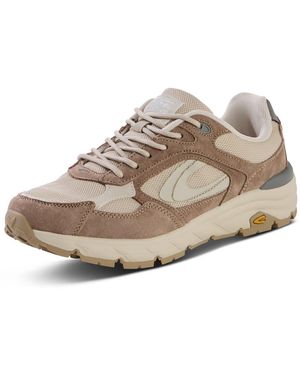 Camel Active Sneaker Aus Nubukleder Mix - Weiß