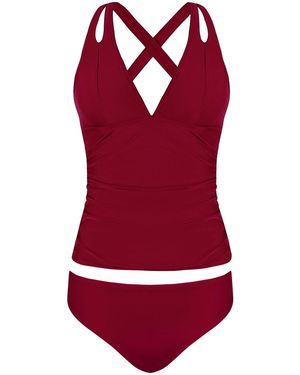 CUPSHE Tankini Daa12D5A030Ee - Rot
