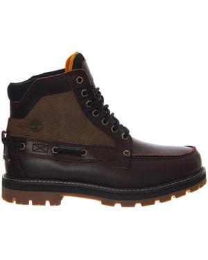 Timberland Stiefel Britton Road Mid Lace Up -- Bordeaux Boots - Schwarz