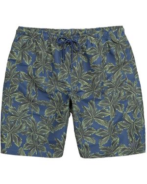 Men Plus Badeshorts - Blau