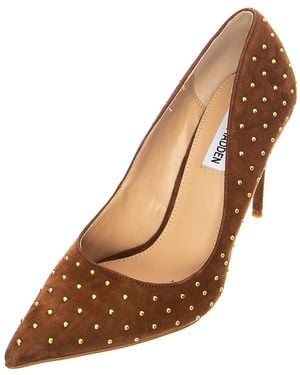 Steve Madden Pumps Valarie Cognac Suede - Natur