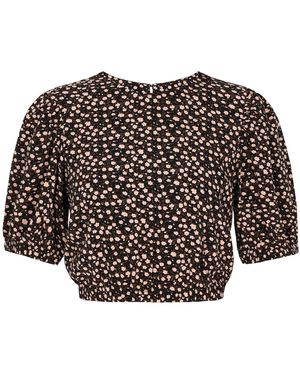 nelice Bluse Fashion Look - Schwarz