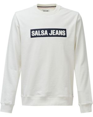 Salsa Jeans Langarm-Shirts - Grau
