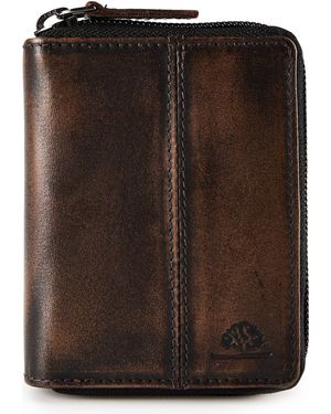 Greenburry Portemonnaie Destressed - Braun