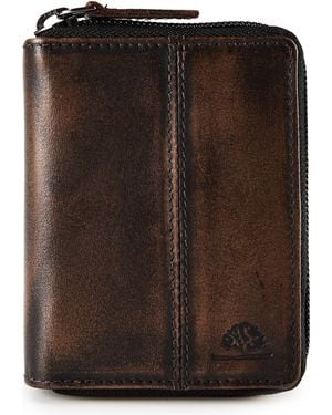 Greenburry Portemonnaie Destressed - Braun