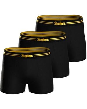 Nfl Boxershorts Pittsburgh Steelers - Schwarz