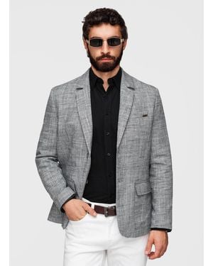 Ombre Business-Sakko - Grau