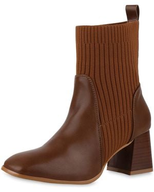 VAN HILL Stiefeletten Aurora - Braun