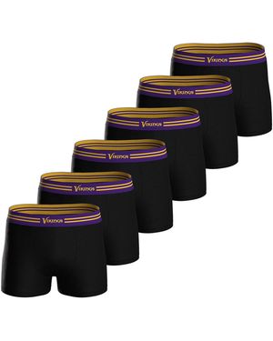 Nfl Boxershorts Minnesota Vikings - Schwarz