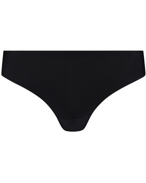 Bye Bra Shapingslip Uni Stretch Thong - Schwarz