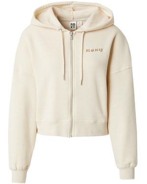 Roxy Sweatjacke 'Never Better' - Weiß