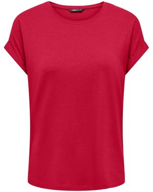 ONLY T-Shirt Onlmoster - Rot