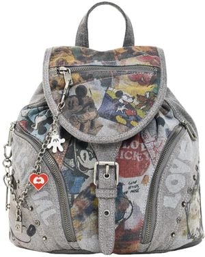 Desigual Rucksack - Grau