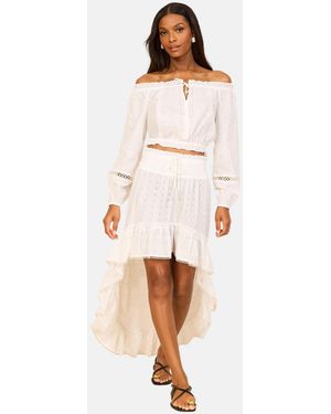 Lipsy Bluse Bardot - Natur