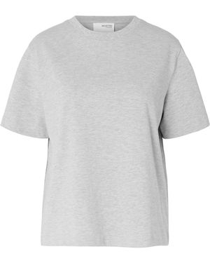 SELECTED Shirt - Grau