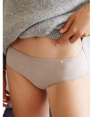 Zd - Zero Defects Panty Circe Soy Fiber Hipster Panties - Grau