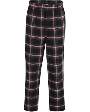 BOSS Pyjamahose Holiday - Schwarz