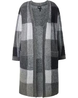 Ulla Popken Strickmantel - Grau