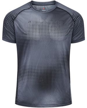Newline T-Shirt Beat Aop - Blau