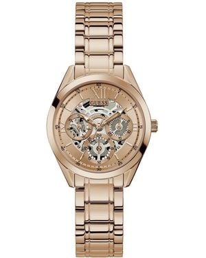 Guess Analoguhr Clear Cut - Mettallic