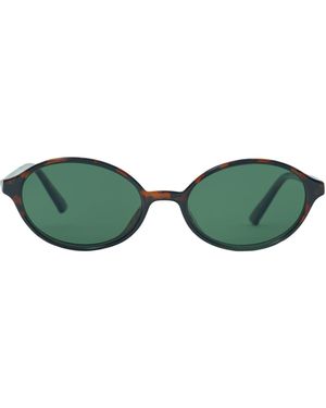 Pull&Bear Sonnenbrille - Grün