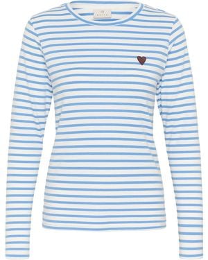 Kaffe Shirt Liddy - Blau