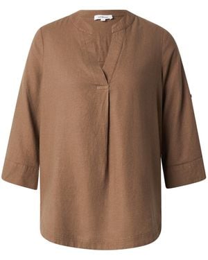 S.oliver Bluse - Braun