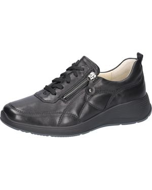 Waldläufer Schnürschuh - Schwarz