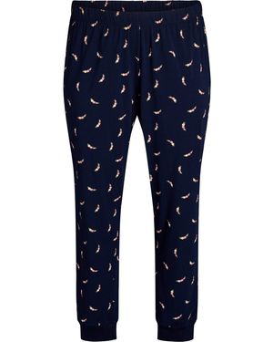 Zizzi Pyjamahose Mhanny - Blau