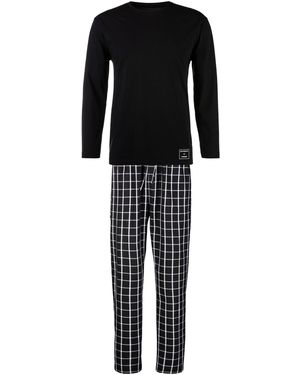 AUTHENTIC LE JOGGER Pyjama - Schwarz