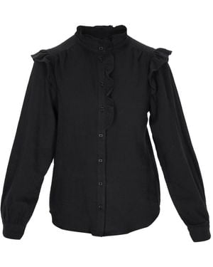 ROCKEASY Bluse - Schwarz