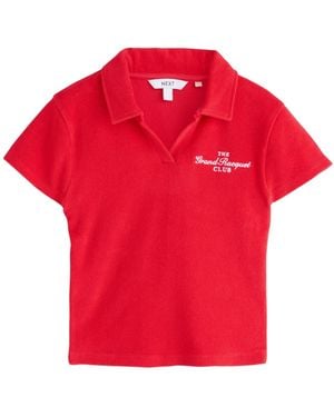 Next Poloshirt - Rot