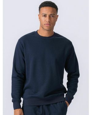 TeeShoppen Pullover Essential Crewneck - Blau