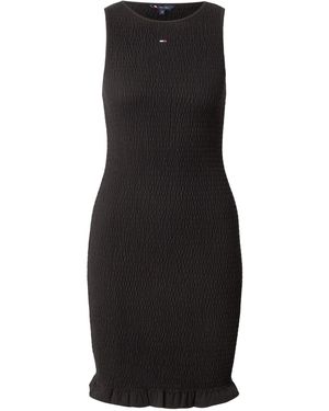 Tommy Hilfiger Kleid Smock Tank Bodycon Mini - Schwarz
