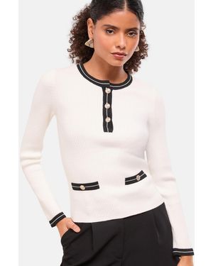 Lipsy Pullover - Weiß